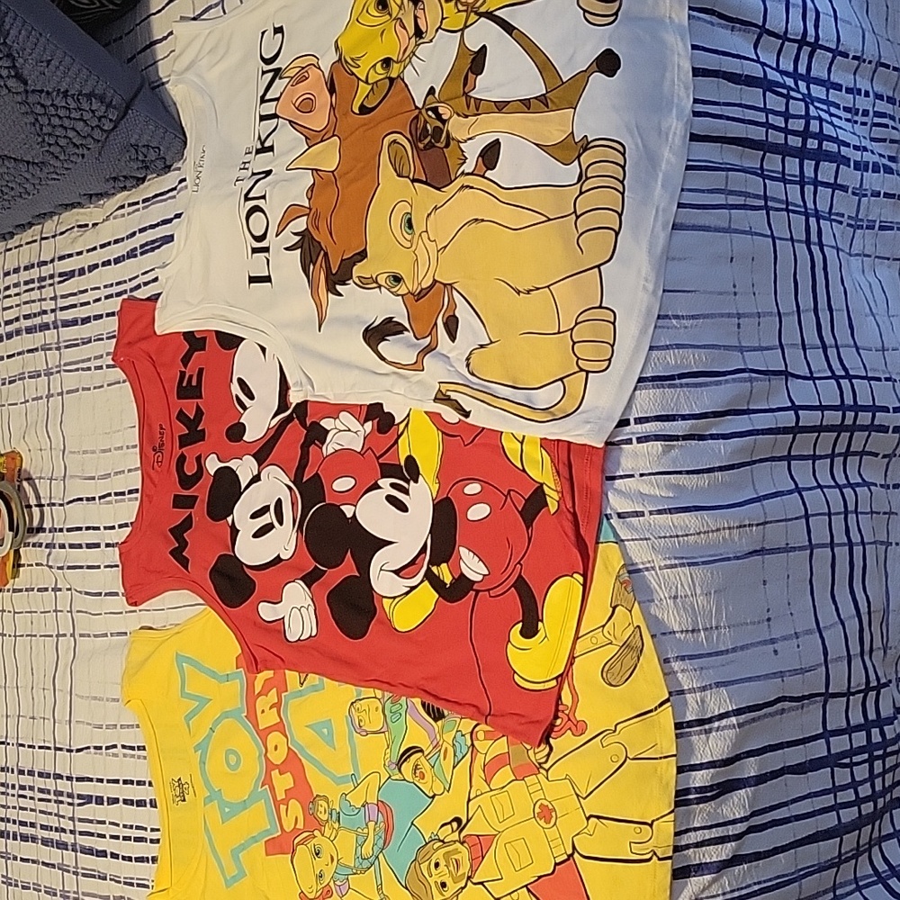 Disney Tank Lot (sz LG 11-13)